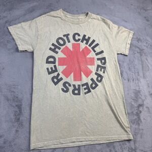 Red Hot Chili Peppers Shirt‎ Mens Small Gray Band Tee Rock Music 2022 Graphic